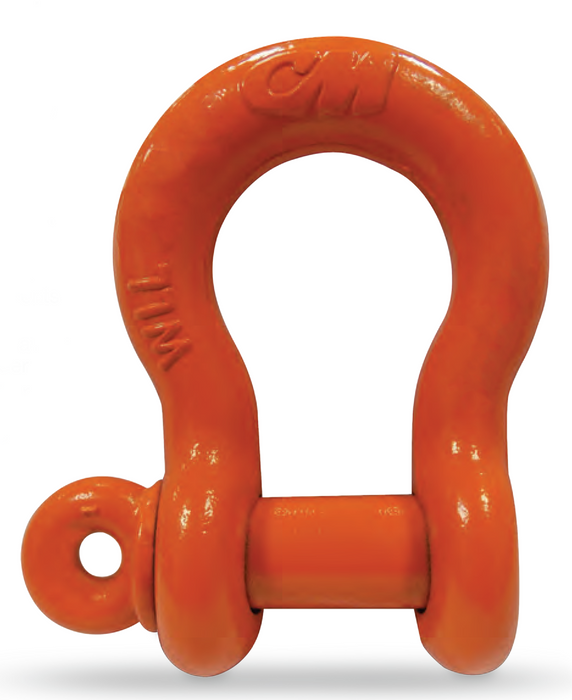 1" 12.5 ton Screw Pin Alloy Anchor Shackle