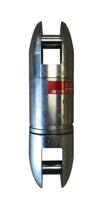 Pengo-Miller Line Pulling Swivel Model B13L WLL 7500 lbs hex pins
