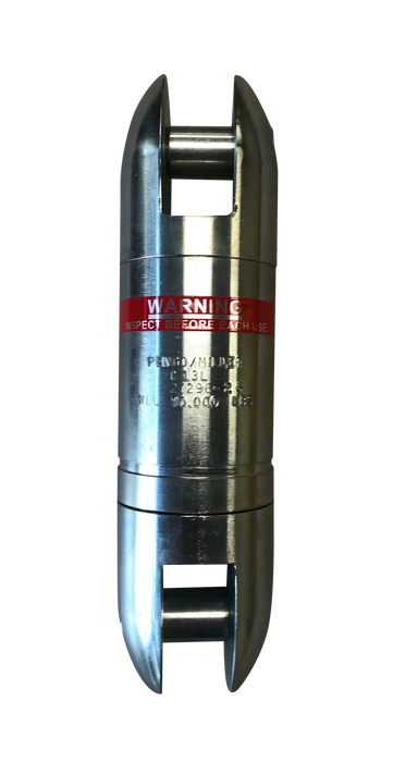 Pengo-Miller Line Pulling Swivel Model C13L WLL 10000 lbs hex pins (C13L)