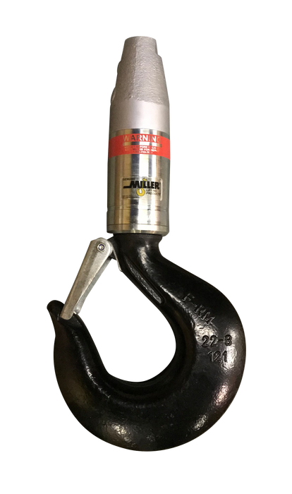 Miller Angular Contact Ball Bearing Swivel Model G-515 Socket to Hook WLL 10 tons