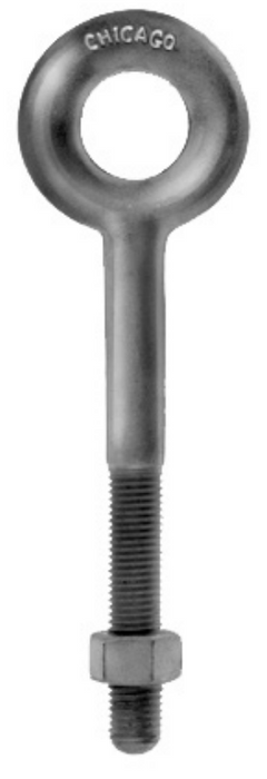Chicago 3/8" x 6" Non Shoulder Eye Bolt