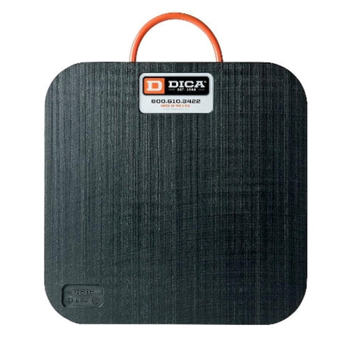 SafetyTech HD Outrigger Pad 24" x 24" x 2" (Black) (D2424-2)