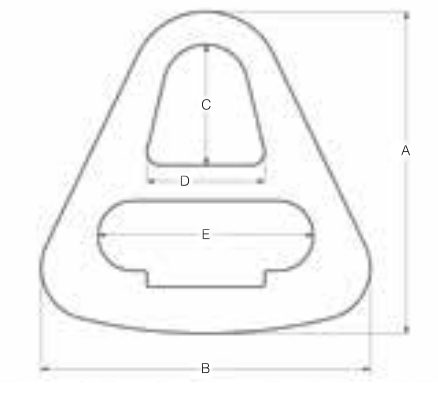 6" ALUMINUM CHOKER BREAK STRENGTH 48,500# (11476)