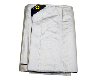16" X 24" Heavy Duty Silver Tarp