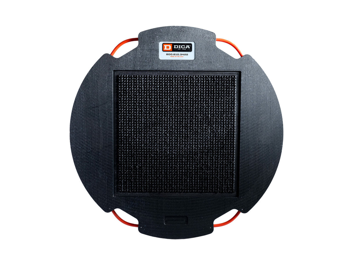 42" x2" Round SafetyTech Pad with Interlocking Pyramids (PSC-DR42-2)