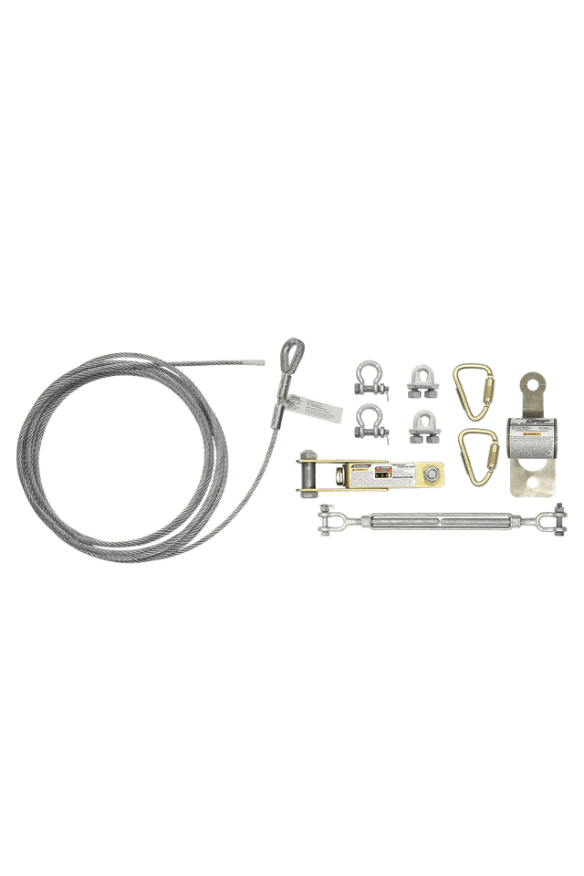 30' SteelGrip® Single-span Temporary Cable HLL Assembly without Anchors (620030)