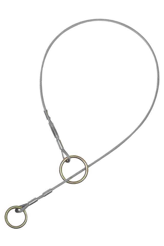 8' Cable Pass-through Sling Anchor with Galvanized Steel Cable (743808)