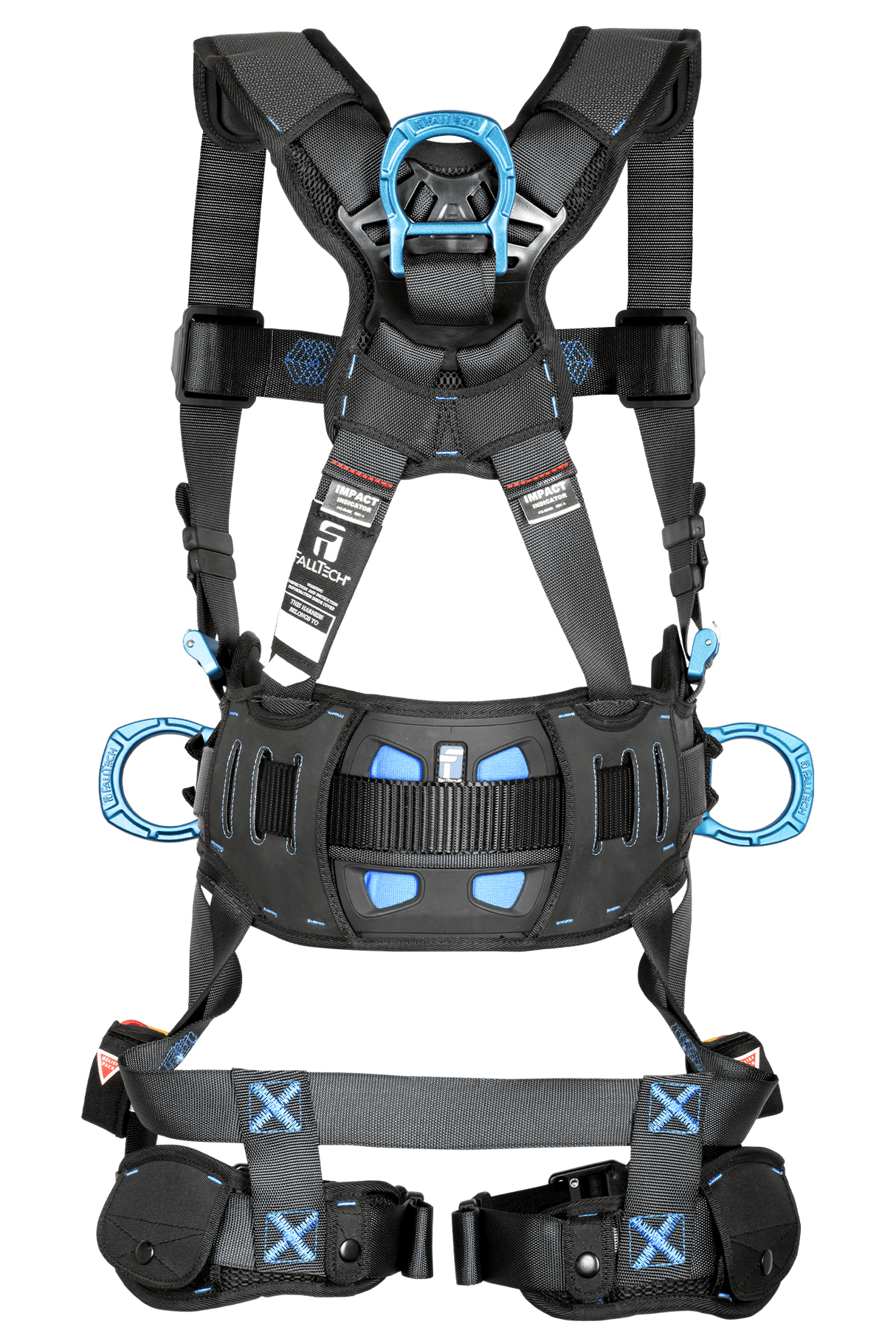 FT-One™ 3D Construction Belted Full Body Harness, Quick Connect Adjustments (8123BQC)