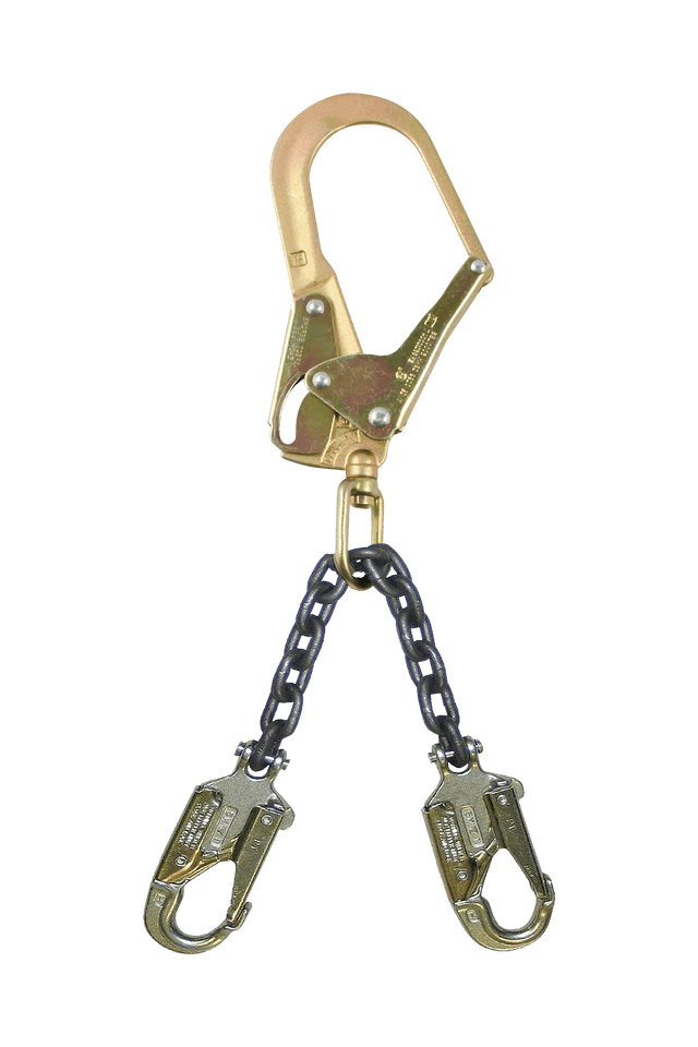 19" Premium Rebar Positioning Assembly with Chain and Steel Swivel Rebar Hook (825010LK)