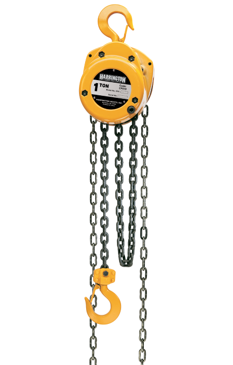 3 ton x 10' Harrington CF Hand Chain Hoist