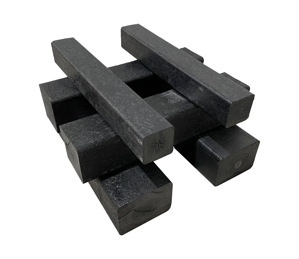 12' - 4x6 ProStack Medium Duty Cribbing Timbers. BLACK (PST-MD-4x6-12)