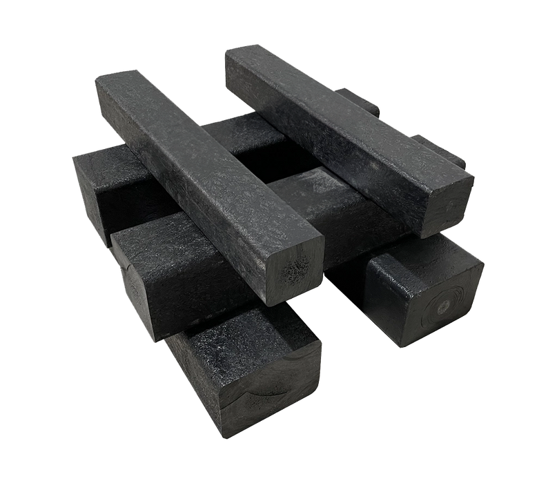 4' - 4x6 ProStack Medium Duty Cribbing Timbers. BLACK (PST-MD-4x6-4)