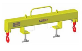 10,000# OUTSIDE HOOKS FORKLIFT BEAM OUTSIDE SWIVEL HOOKS (12363)