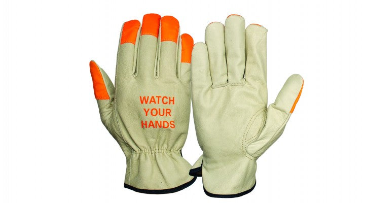 Grain Cowhide Drvr Keystone w/ HiVis-S (GL2003KS) Per 12