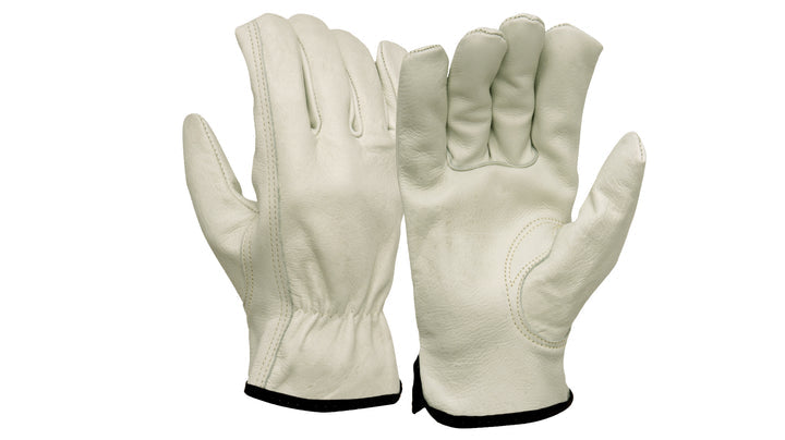 Grain Cowhide Driver Staight Thumb - S (GL2004S) Per 12