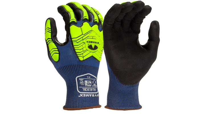 Nitrile 18G A4 TouchScreen Impact1- size Large (GL613CBL) Per 12