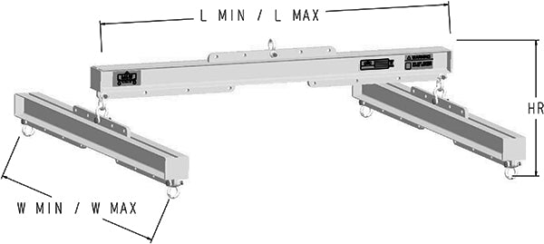 1,000 lbs 4' Economy H-Beam 6' Wide By 4' Long (17561)