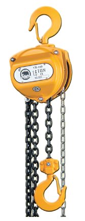 7.5 Ton x 10' Hand Chain Hoist Black Bear (YB)