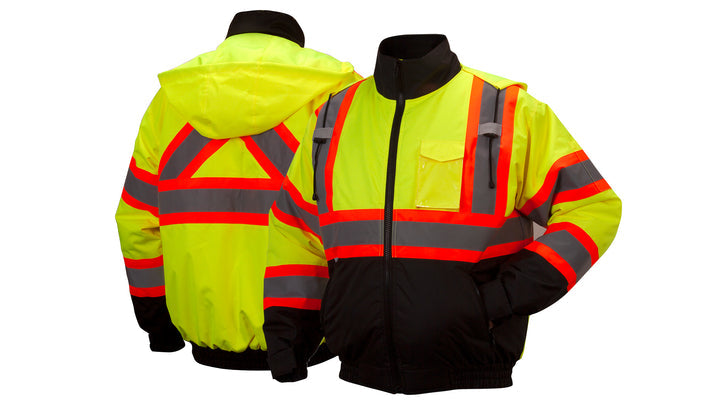 Lime Canadian jacket in lime - extra large (RCJ3210XL) Per 1