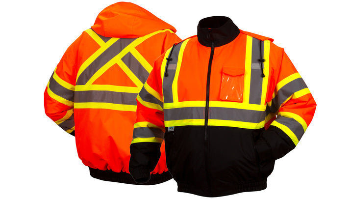 Orange Canadian jacket in orange- 4X large (RCJ3220X4) Per 1