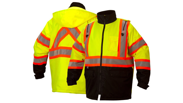 Lime Canadian parka in lime - 3X large (RCP3210X3) Per 1