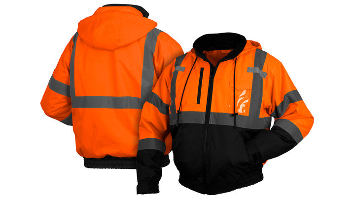 Orange Hi-Vis Orange Bomber Jacket - Size 5X Large (RJ3120X5) Per 1