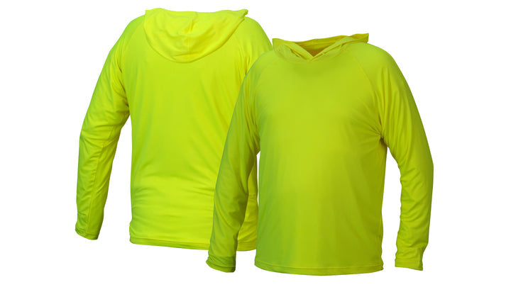 Lime Long Sleeve Pullover Hoodie - Lime - X2 (RLPH110NSX2) Per 5