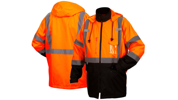 Orange Class 3 parka in orange - 3X large (RP3120X3) Per 1