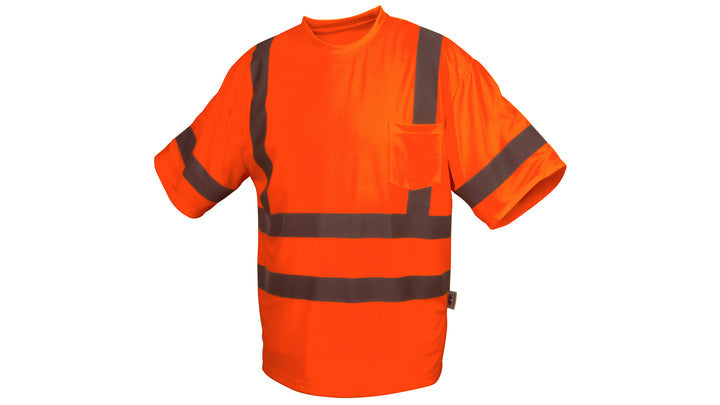 Orange Hi-Vis Orange - Class 3 T-shirt - Size Small (RTS3420S) Per 5