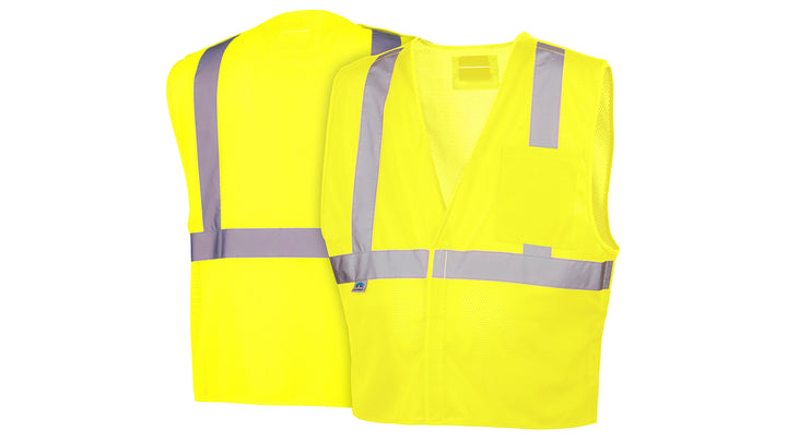 Lime Hi-Vis Lime with 5 point DRing - Size 2X Large (RVHL2510BRDX2) Per 5