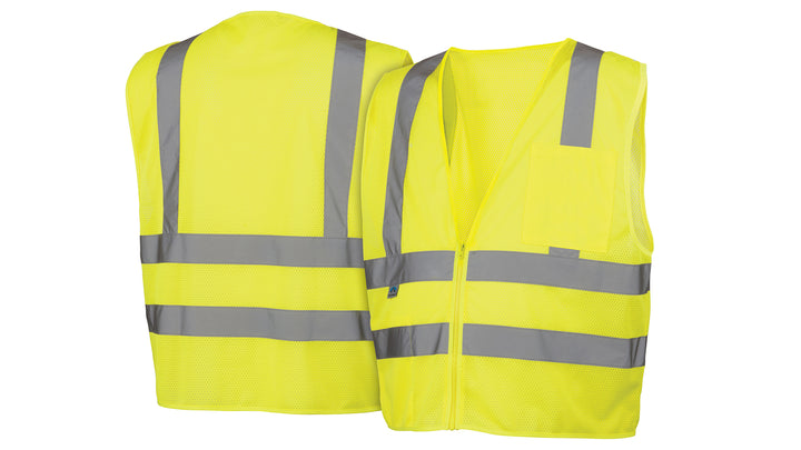 Lime Hi-Vis Lime- 2 Stripes - Size Extra Large (RVZ2610XL) Per 5