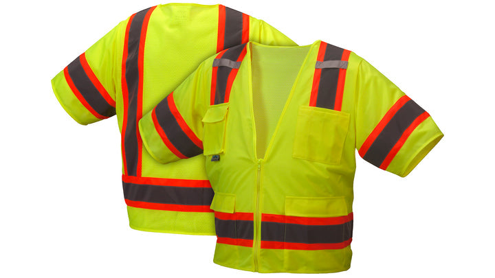 Lime Lime Class 3 Surveyor - Size Small (RVZ3410S) Per 1