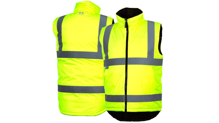 Lime Class 2 winter vest - 5XL (RWVZ4510X5) Per 1