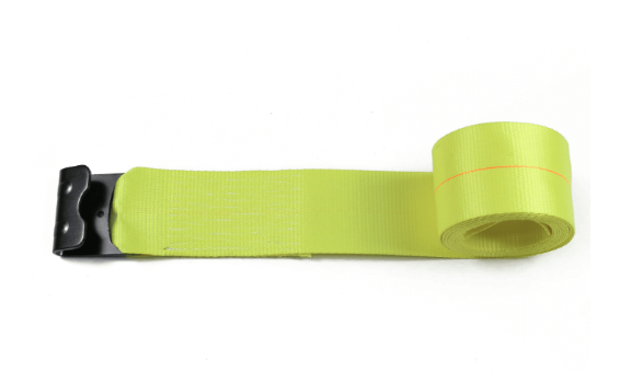 4" X 30' with Flat Hook Winch Strap w/ tags