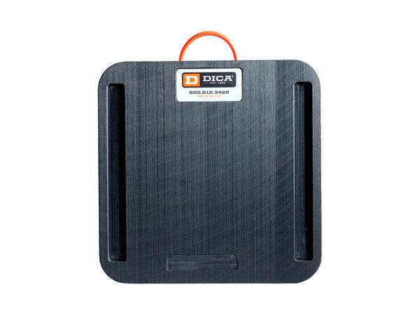 SafetyTech Pad with Slot Lock (Black). 24" x 24" x 1.5" (PSC-SL-D2424-1.5)