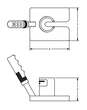 30,000 lbs Concrete Pipe Teacup 1-3/8" Wire Rope Diameter (11582)