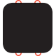 SafetyTech HD Outrigger Pad 42" x 42" x 2" (Black) (D4242-2)
