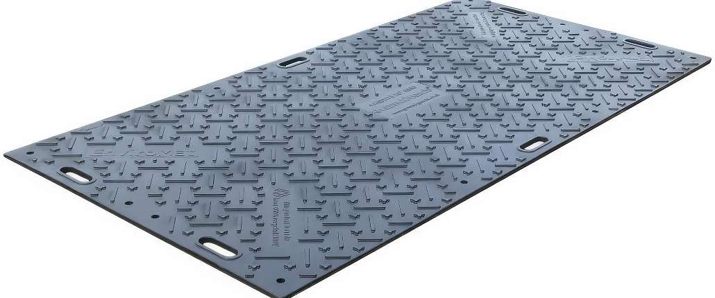 EnviroMat, 4x8, .5" thick, Black w/molded handholds (GG-ENV48)