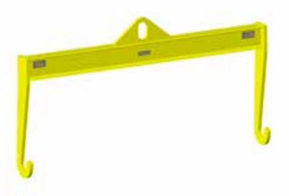 10,000 lbs 36" Roll Lifting Beam 50" Inside Length (20719)