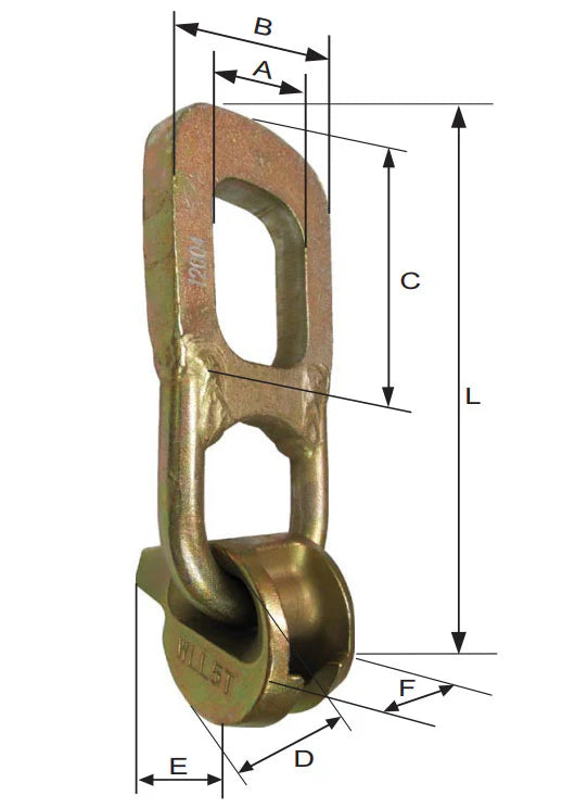 1-1.3 ton Precast Dog Bone Lifting Eye/Clutch