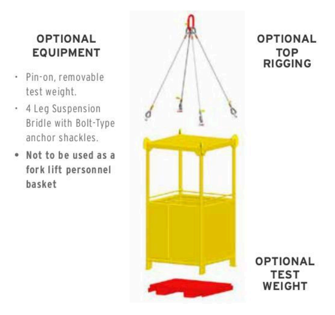 500 lbs Personnel Basket (14347)