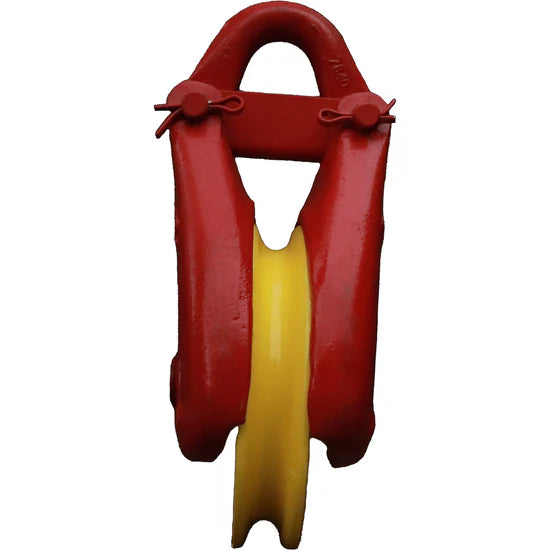 Skookum Ropemaster 6.25 Ton 8" Half Sided Block with SWIVEL HOOK