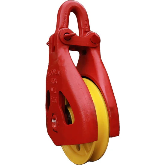 Skookum 400 Series 17.5 Ton 14" Half Sided Block with REGULAR YOKE (414-A-YOKE)