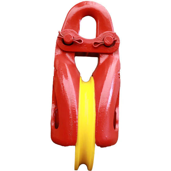 Skookum T Series 17.5 Ton 12" Cast Half Sided Block with SWIVEL SHACKLE