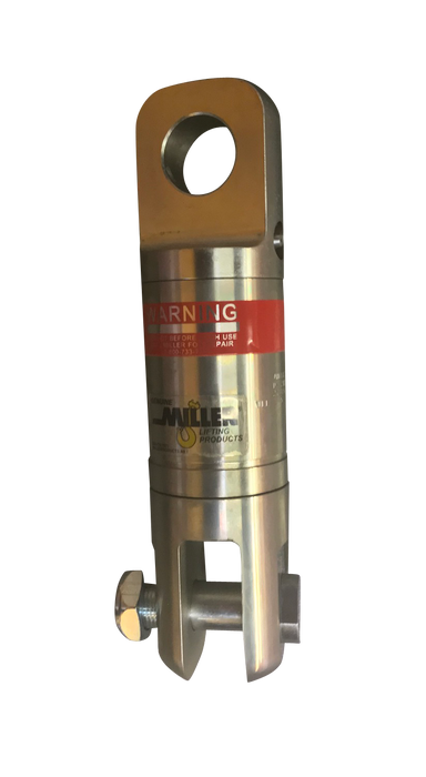 Miller Angular Contact Ball Bearing Swivel Model BB-211 Eye to Jaw WLL 0.75 tons