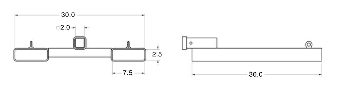 Trailer Spotter Frame Only (19037)