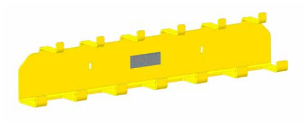 12.5" OAL Wall Mount Rigging Rack (25840)