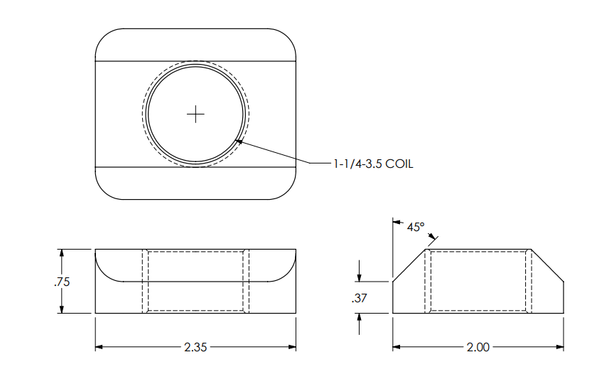 Weld-In Conversion Nut (48790)