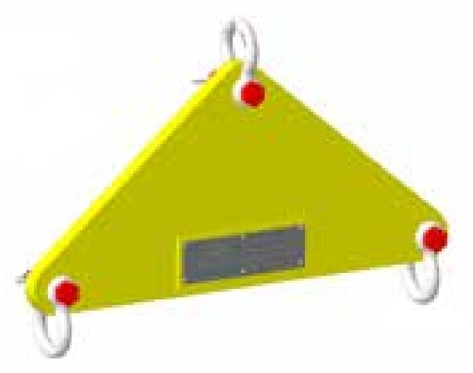 Small Length Lift Beams – Shackle Top