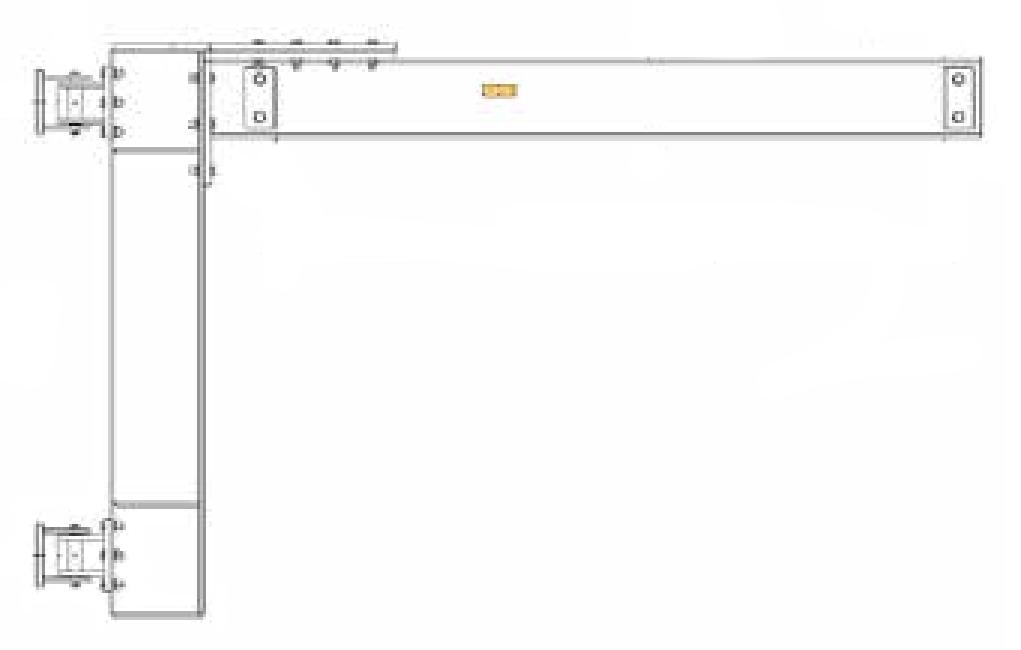 Wall Mounted Cantilever Jib Crane